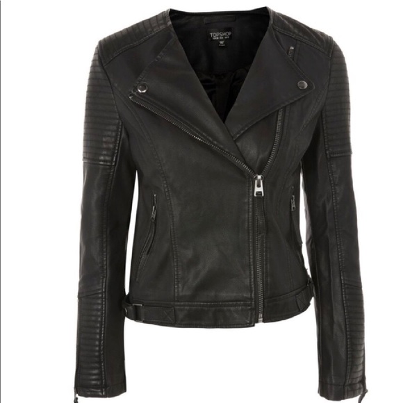 Topshop Jackets & Blazers - New TOPSHOP leather jacket